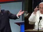 Trump kritizuje pápeža: Je veľmi politický a nerozumie problémom USA