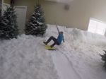 Video: Obývačka plná snehu
