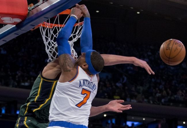 Video: Anthony je tridsiatym hráčom v NBA s 22-tisíc bodmi