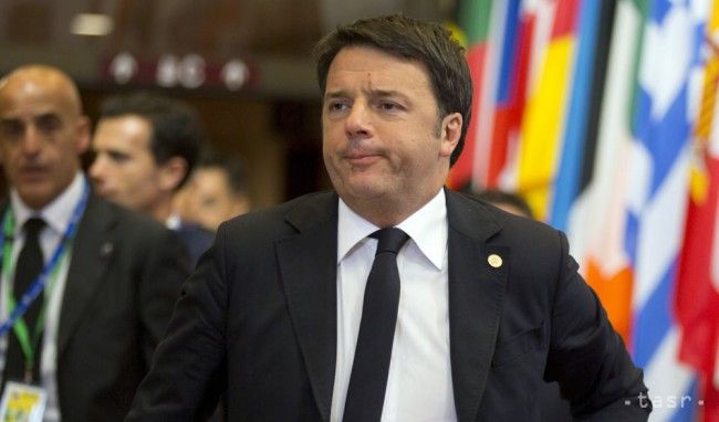 Renzi: Štáty, ktoré nesúhlasia s kvótami, nemajú dostávať eurofondy