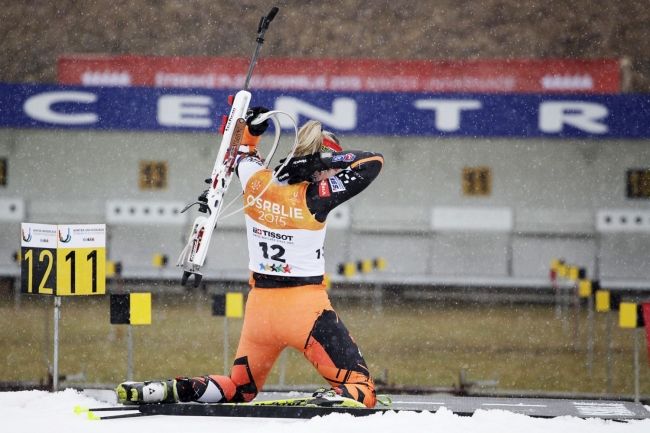 Paulína Fialková skončila piata v stíhačke na ME v biatlone