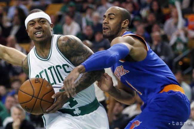NBA: Piate víťazstvo Bostonu v rade, Celtics zdolali New York 105:104