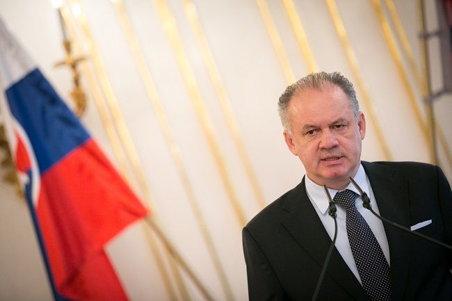 Andrej Kiska reaguje na incident s Kotlebom