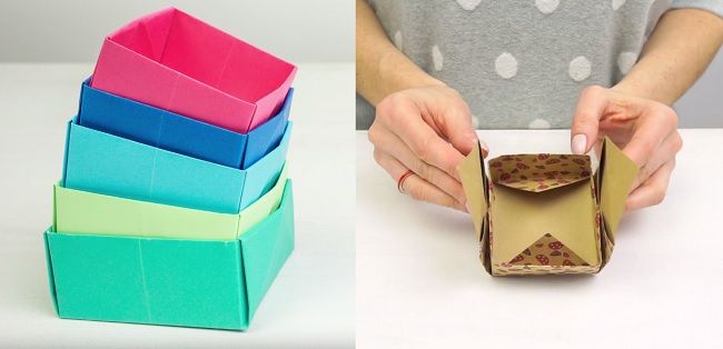 Video: Ako si vyrobiť jednoduché origami krabičky