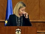 Európska ministerka zahraničných vecí v slzách: Smutný deň pre Európu