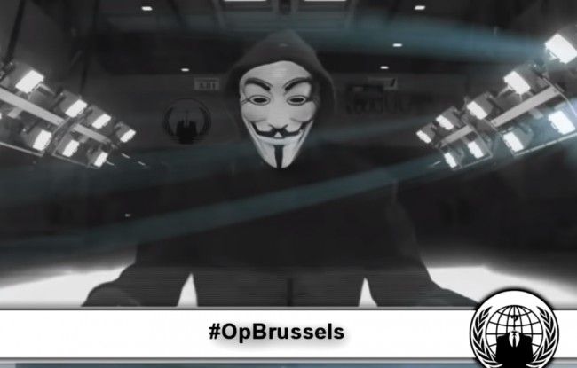 Po útokoch v Bruseli hnutie Anonymous vyhlásilo Dáišu totálnu vojnu