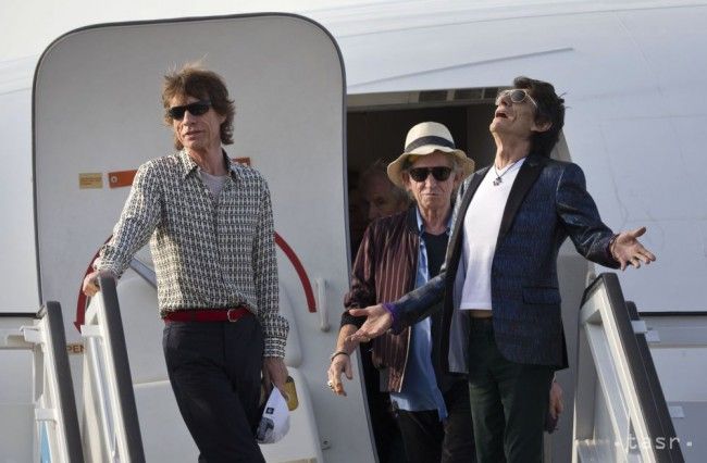 Rolling Stones pricestovali na historický koncert do Havany