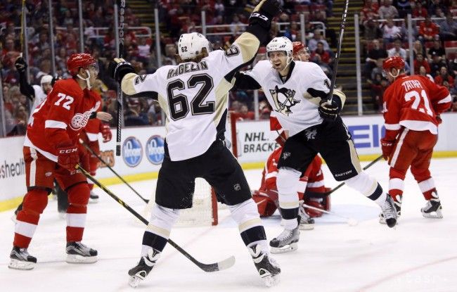 Detroit dostal od Pittsburghu sedmičku. Colorado prehralo s Minnesotou