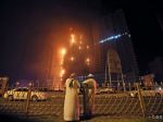 VIDEO: Dva mrakodrapy v Spojených arabských emirátoch zachvátil požiar