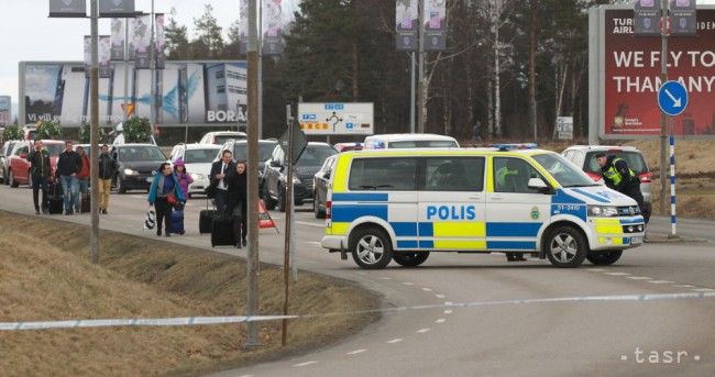Anonymná hrozba: Vnútroštátny terminál letiska v Göteborgu evakuovali
