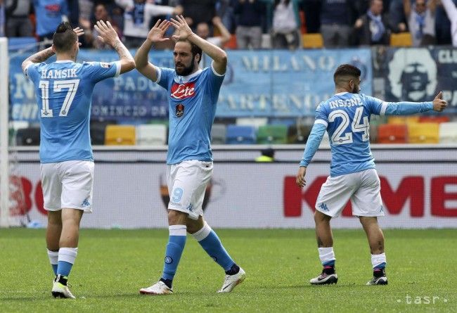 VIDEO: Neapol s Hamšíkom v základe prehral na pôde Udinese 1:3