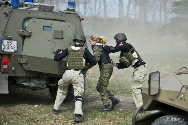 Vojenská polícia cvičí na Lešti aj ochranu osôb počas predsedníctva