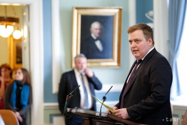 Islandský premiér Gunnlaugsson oficiálne odstúpil