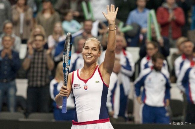 Dominika Cibulková si v rebríčku WTA polepšila o 15 miest
