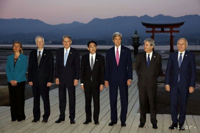 Šéfovia diplomacií G7 broja za jadrové odzbrojenie a boj s terorizmom