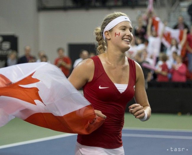 Fed Cup: Kanaďanky prídu do Bratislavy definitívne bez Bouchardovej