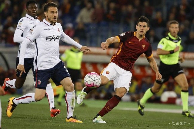 AS Rím remizoval s FC Bologna v dohrávke 32. kola talianskej Serie A