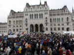 Maďarskí učitelia štrajkovali dve hodiny, chystajú ďalší protest