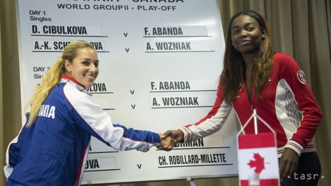 Cibulková je rada, že proti Kanade začína, Lipták verí Schmiedlovej