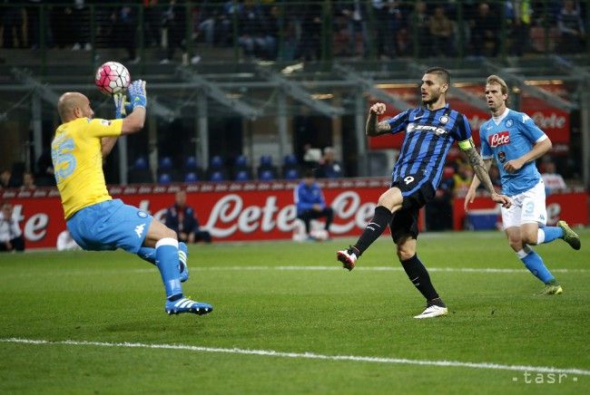 Neapol prehral v Miláne s Interom 0:2, Hamšík hral celý zápas