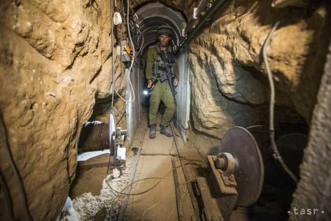 Izrael objavil a zničil tunel z pásma Gazy