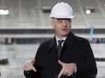 Infantino odštartoval návštevu Ruska, pozrel si Lužniki