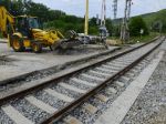 Na železničnej trati medzi Popradom a Starým Smokovcom prebieha výluka