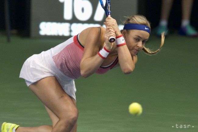 Anna Karolína Schmiedlová vypadla v prvom kole turnaja WTA v Istanbule
