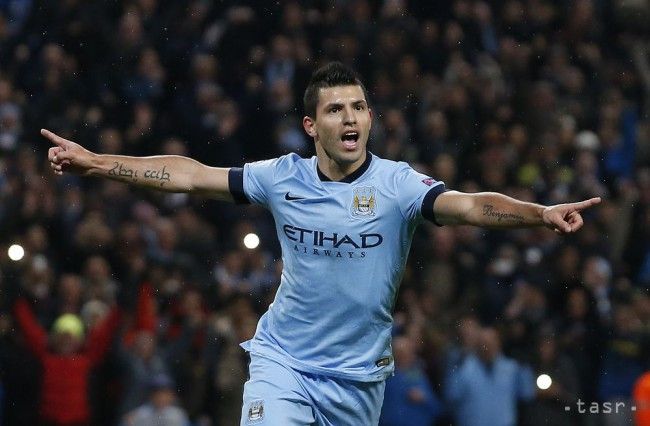 Agüero strelil stý gól v Premier League, na triumf to však nestačilo