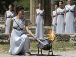 VIDEO: V gréckej Olympii vzplanul oheň pre olympijské hry v Riu