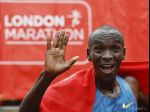 Kipchoge na Londýnskom maratóne iba 8 sekúnd za svetovým rekordom