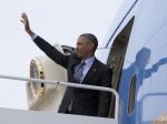 Obama priletel do Hannoveru; popoludní bude rokovať s Merkelovou