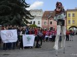 Búchaním na radničnú bránu sa Akademický Prešov dostal do centra mesta