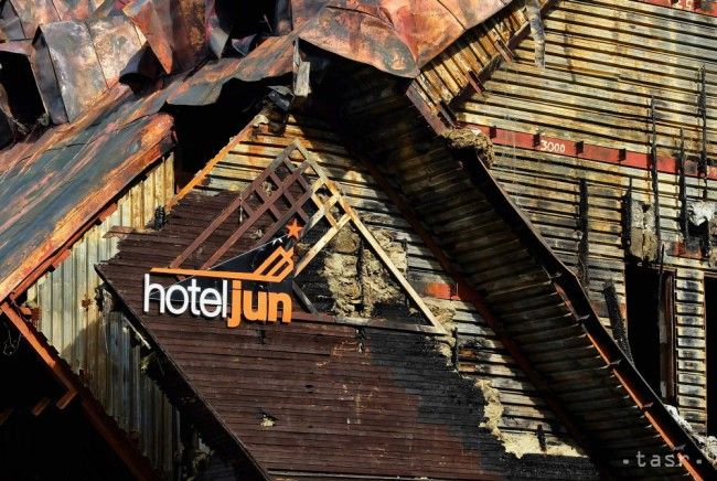 Požiarom zničený hotel Junior chcú postaviť znovu