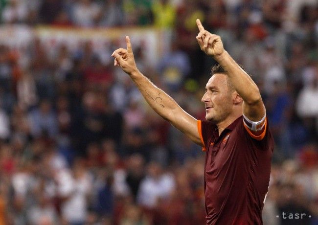 Totti predĺžil kontrakt s AS Rím do roku 2017