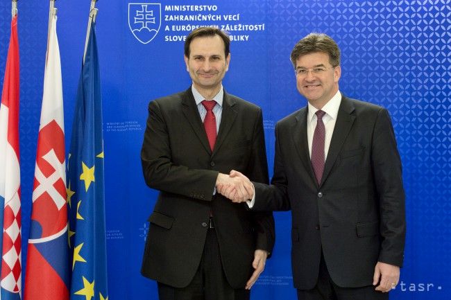 LAJČÁK: Bol som uistený,že Chorvátsko podporuje politiku rozšírenia EÚ