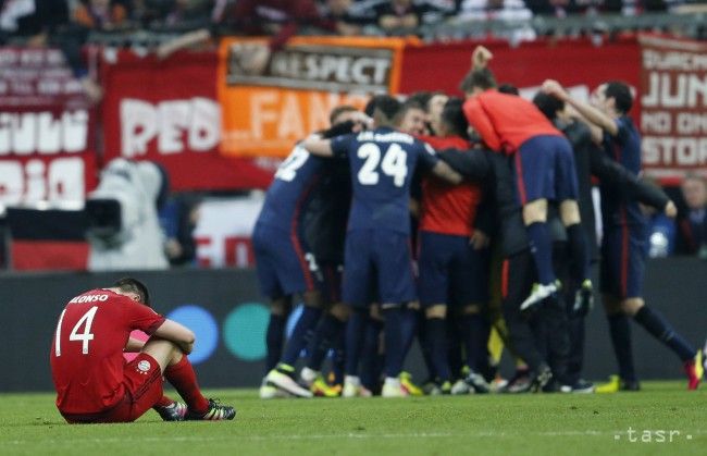 Atletico Madrid postúpilo do finále Ligy majstrov