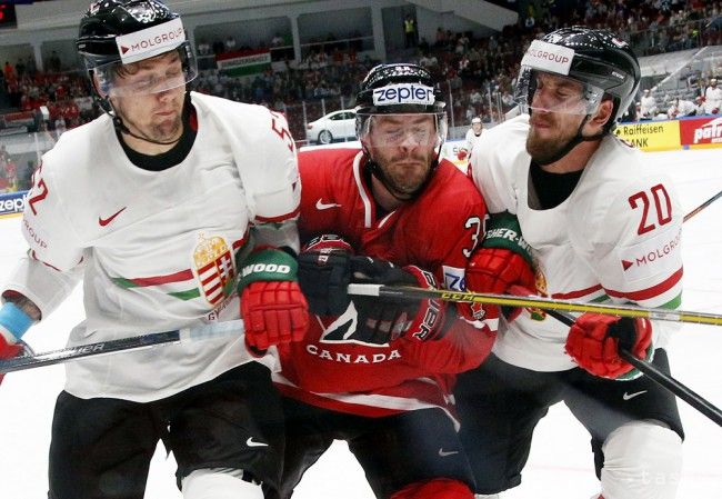 Kanada porazila Maďarsko 7:1, vystriedalo sa sedem rôznych strelcov