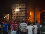 Egypt: Pri požiari v hoteli v centre Káhiry utrpelo zranenia 74 ľudí