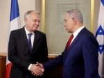 Netanjahu zopakoval nesúhlas s mierovou iniciatívou Francúzska