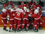 Česko utrpelo prvú prehru na šampionáte. Prehrali s Dánmi po nájazdoch