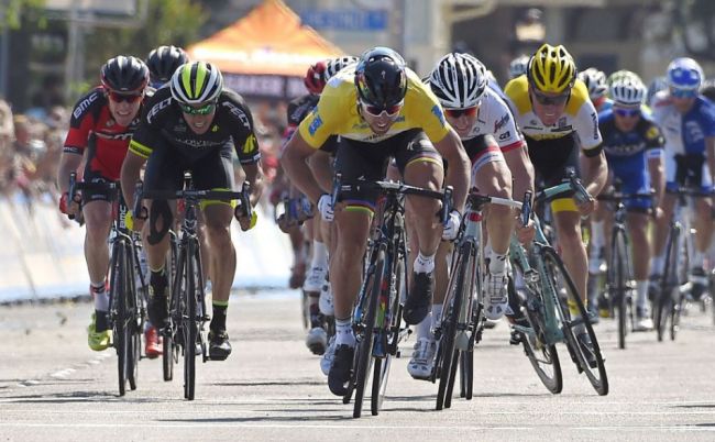 VIDEO: Sagan prišiel o žltý dres, v 2. etape v Kalifornii je štvrtý