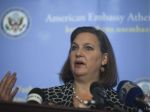 Americká diplomatka Nulandová je v Moskve na rozhovoroch o Ukrajine