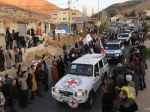 Do sýrskeho mesta Harastá prišiel po 4 rokoch prvý konvoj s pomocou