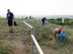 NOVÁ BAŇA: Do upratovania sa zapojilo 1500 dobrovoľníkov z 9 obcí