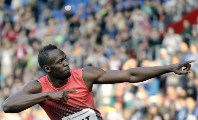 Usain Bolt zabehol v Ostrave prvýkrát v tomto roku pod 10 sekúnd