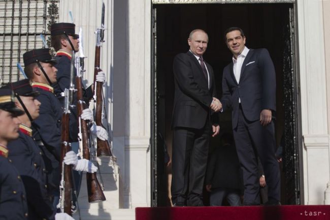 Tsipras Putinovi: Posilňovanie vzťahov s Ruskom je strategická voľba