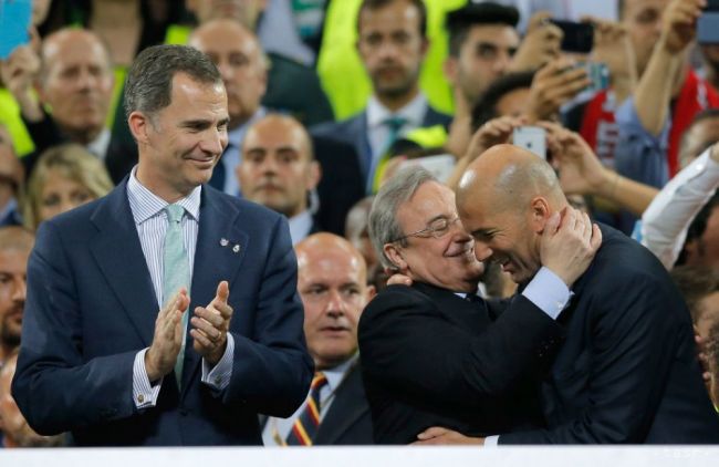 Prezident Realu Madrid: Kouč Zidane aj Ronaldo u nás zostávajú