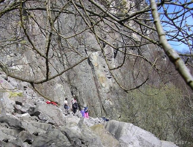 V Prielome Hornádu sa pošmykol Čech, spadol do rokliny