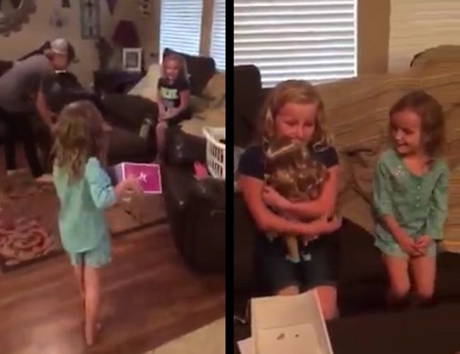 Video: Dievčatko dostalo bábiku, po akej vždy túžilo. Namiesto nohy má protézu